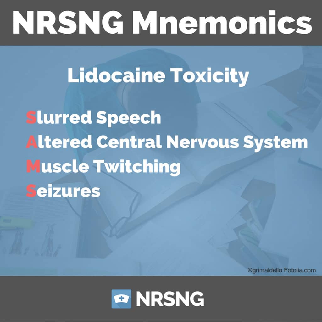 Lidocaine Toxicity
