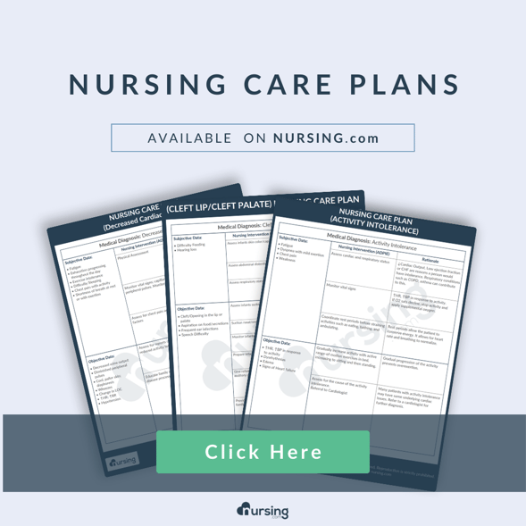 Nursing.com Care Plan for Heart Failure
