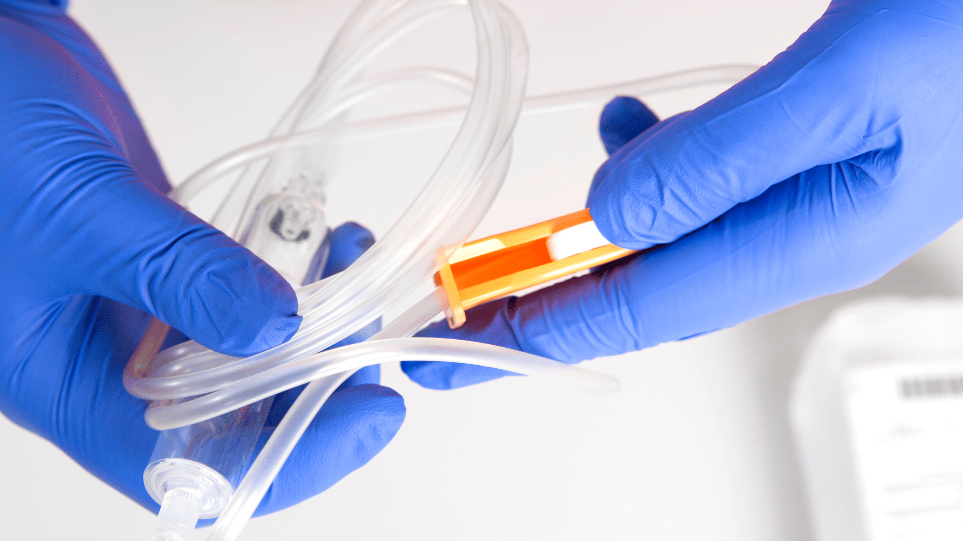 nursing iv roller clamp