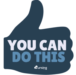 nursing thumbs up