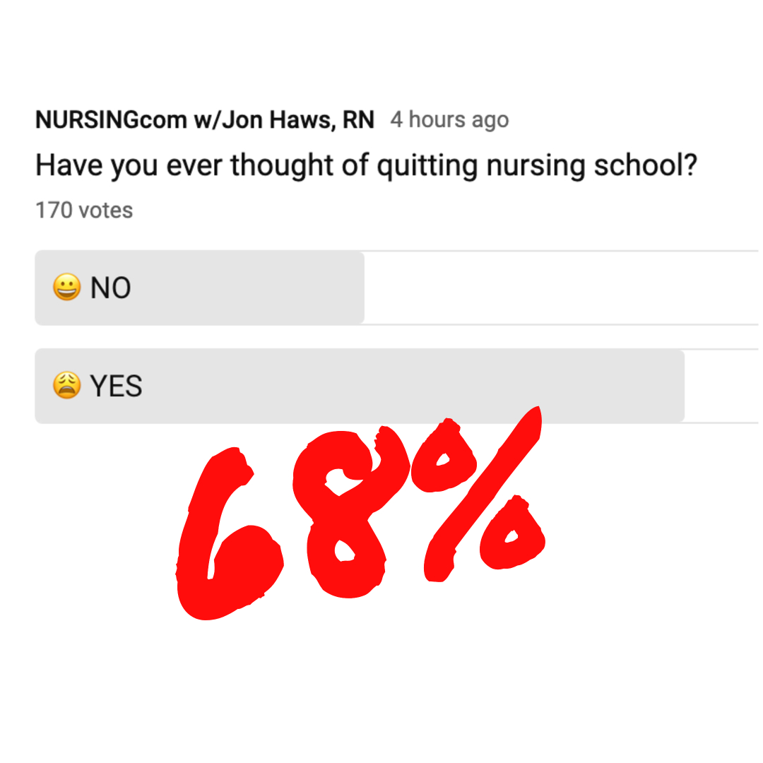 quit nursing school survey